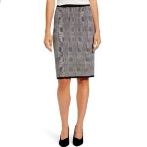 Vince Camuto Plaid Sweater Skirt Size S